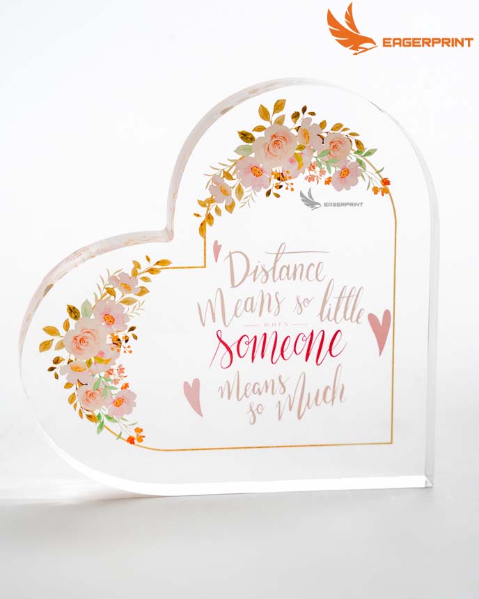 Heart Acrylic Plaque