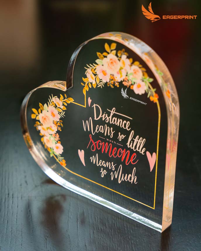 Heart Acrylic Plaque