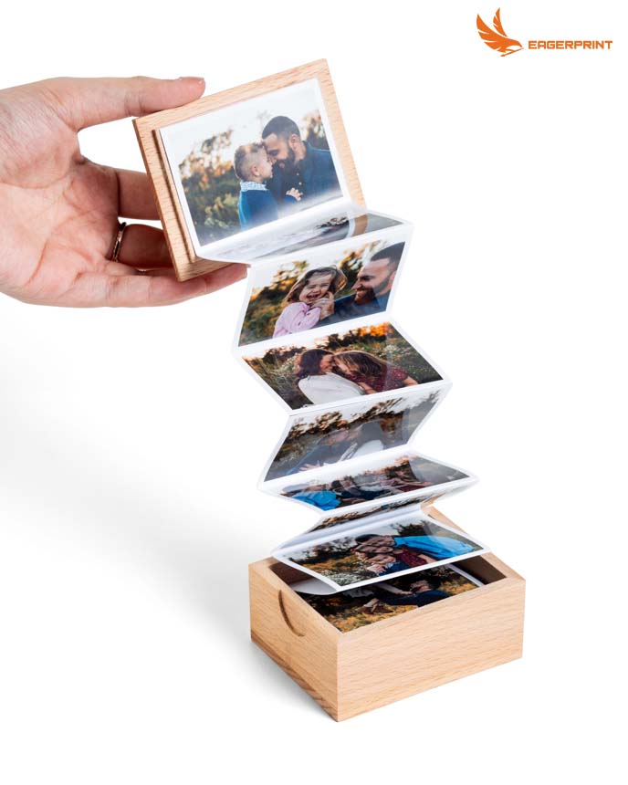 Wooden Photo Box