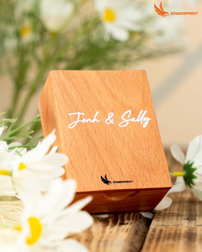 Wooden Photo Box