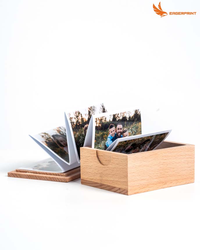 Wooden Photo Box